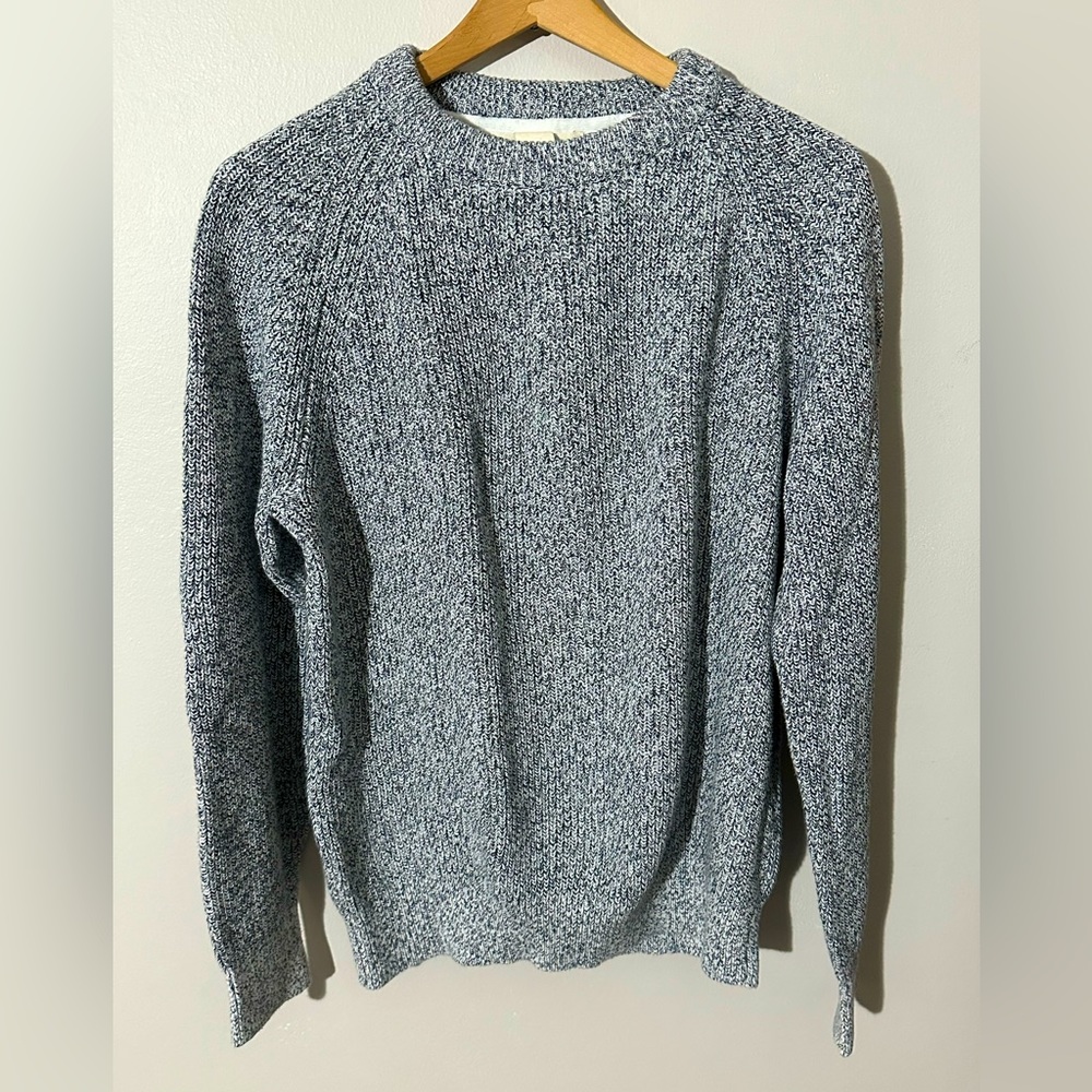 H&M / LOGG Pepper Gray Medium Crewneck Knit Sweater